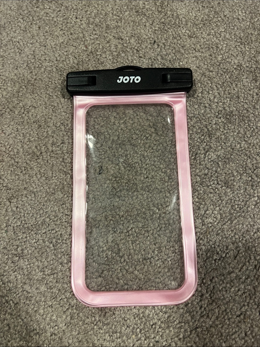 Pink Waterproof Phone Case with Secure Lock